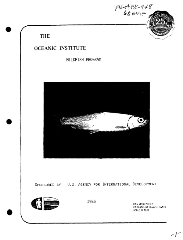 Milkfish program