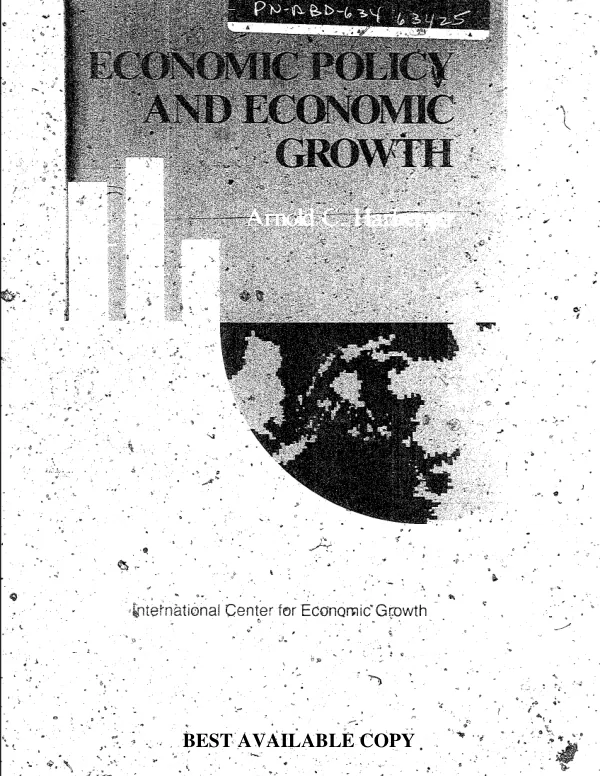 Economic policy and economic growth