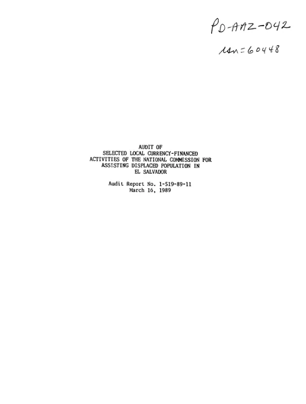 1984 annual report : managing energy and resource efficient cities