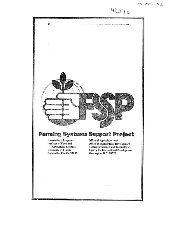 Introduction a l"approche recherche/developpement des systemes de production et a la methode de recherche en milieu paysan