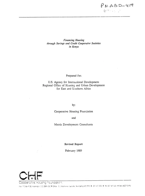 1985 annual report : the Centre for Development and Population Activities