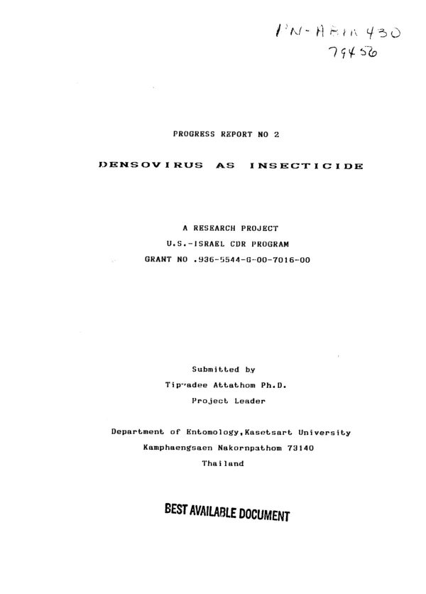 Analysis of rural financial markets in Belize