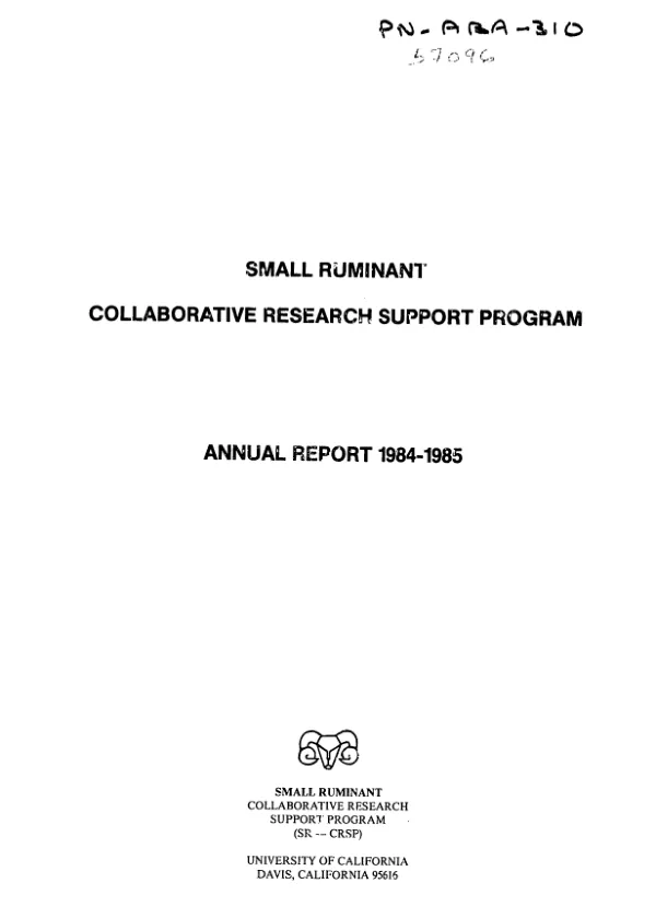SCF/USA - emergency wateryard/forestry rehabilitation, project no. 650-E-607-G-00-6042 : project assistance completion report