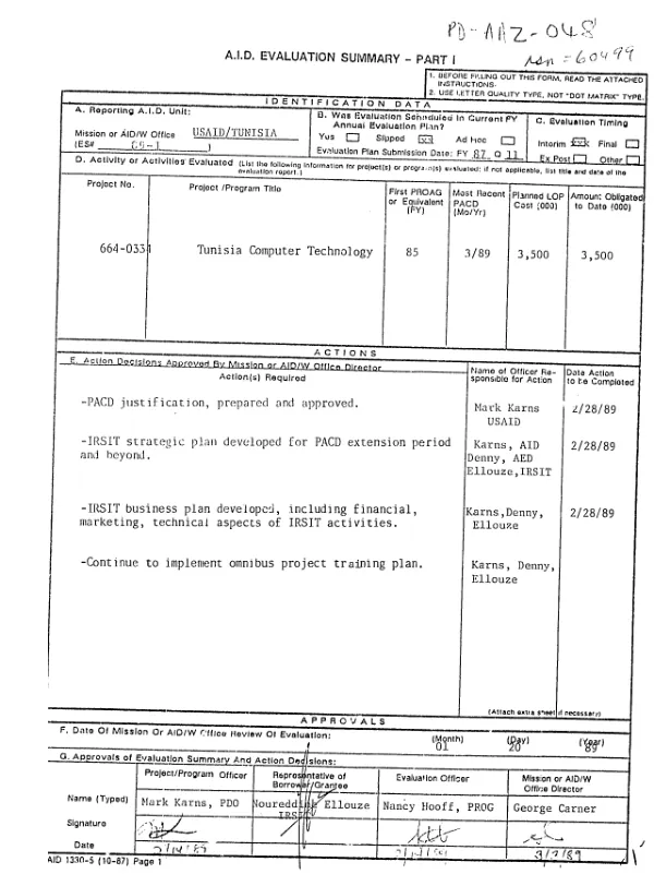 Tunisia computer technology