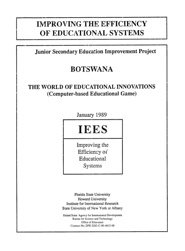 World of educational innovations