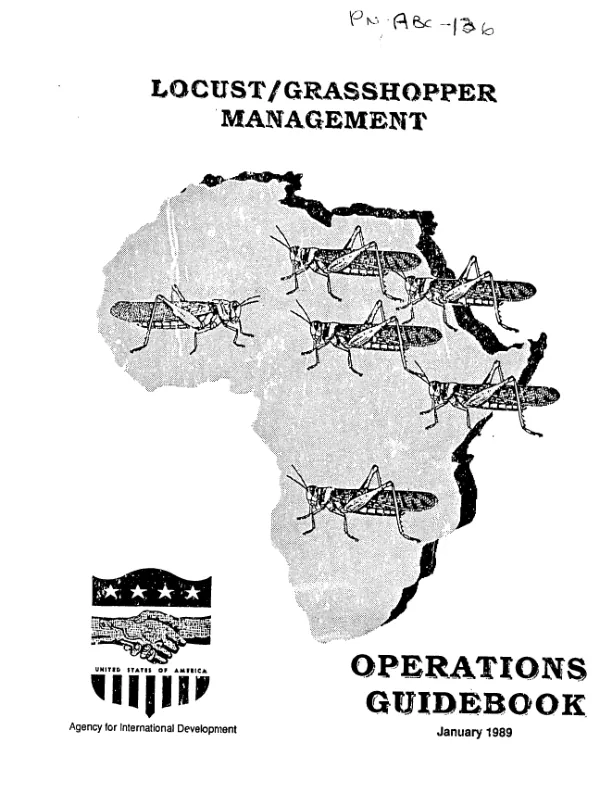 Locust/grasshopper management : operations guidebook