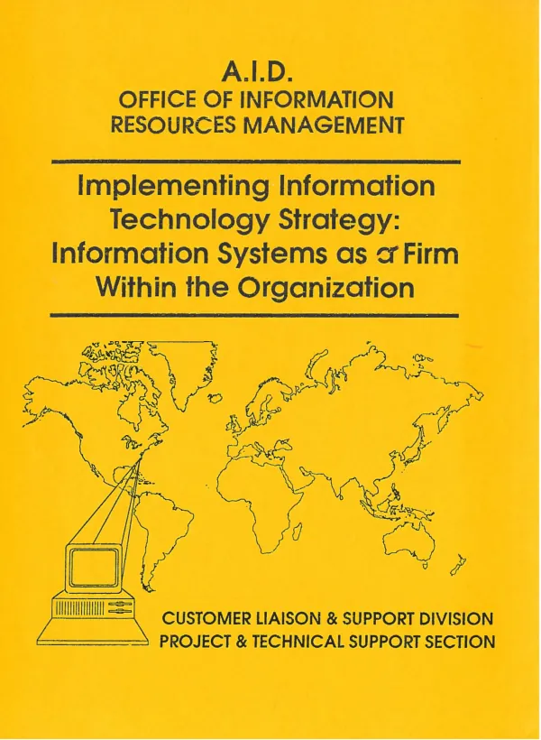 Implementing information technology strategy : information systems as a firm within the organization