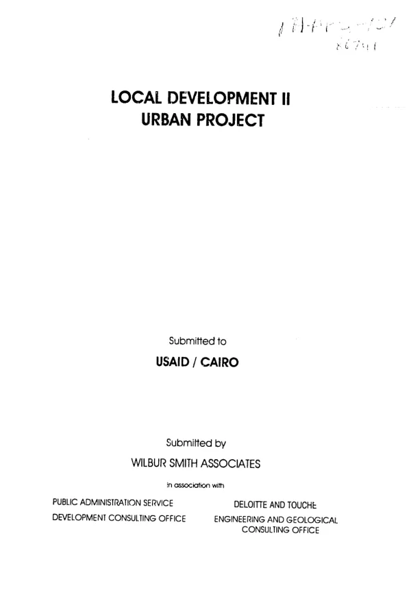 Needs assessment report for education, health, and youth facilities -- El Gormrok District - Alexandria Governorate
