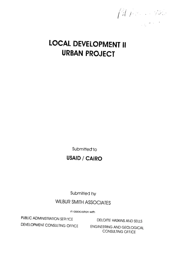 Needs assessment report for educational, health and youth facilities -- El Dawahy District - Port Said Governorate