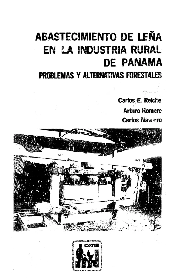 Abastecimiento de lena en la industria rural de Panama : problemas y alternativas forestales
