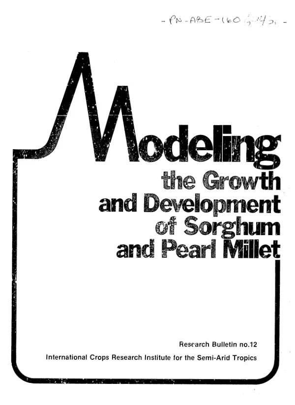 Modeling the growth and development of sorghum and pearl millet