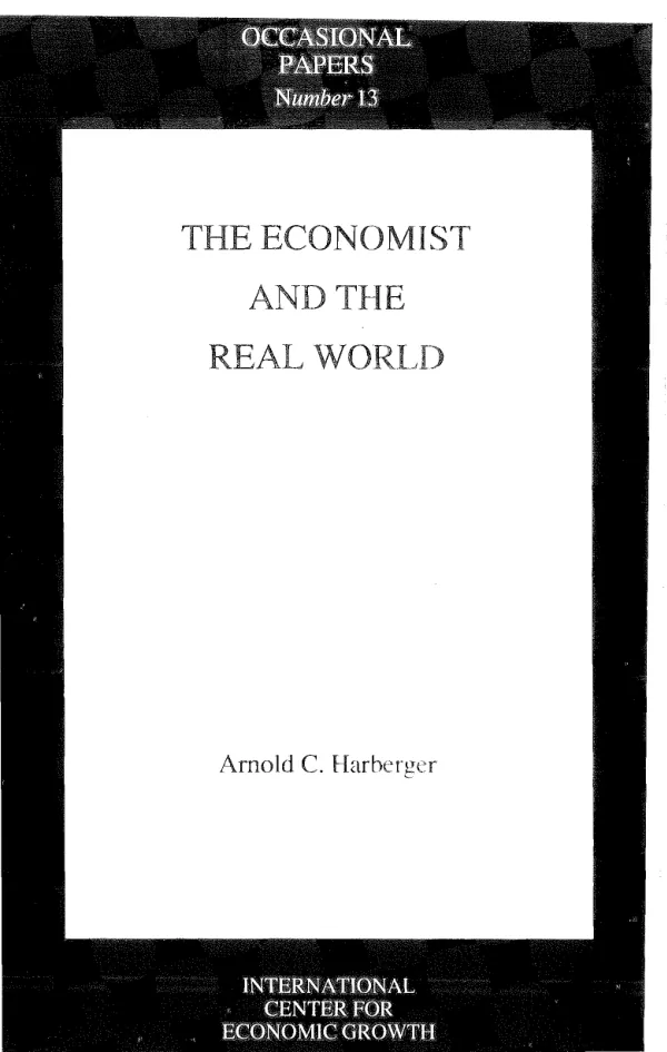 The economist and the real world