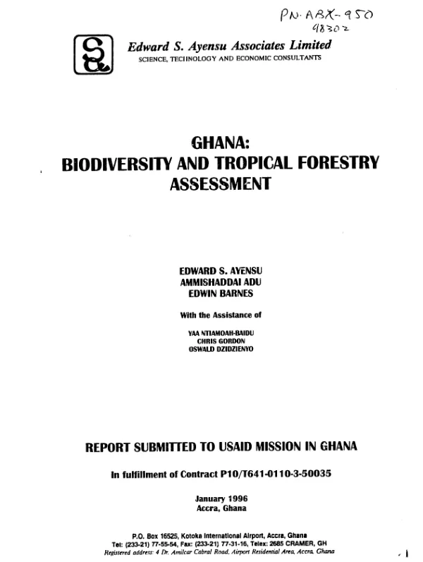 Genetic resources program : annual report, 1988