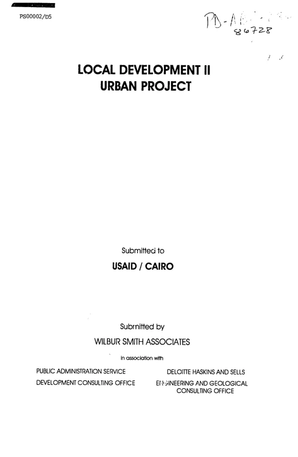 Proposal for upgrading Cairo Governorate paving complex -- Ghamra - Cairo