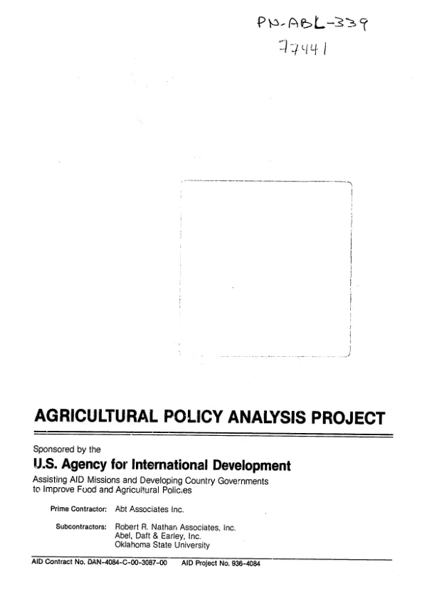 Performance monitoring plan : Aqaba community and economic development program