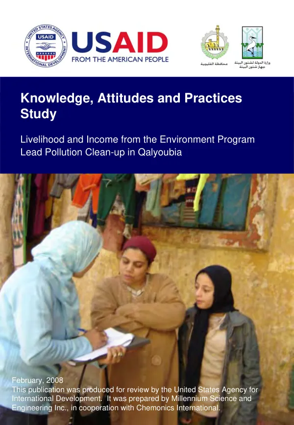 Knowledge, attitudes and practices study