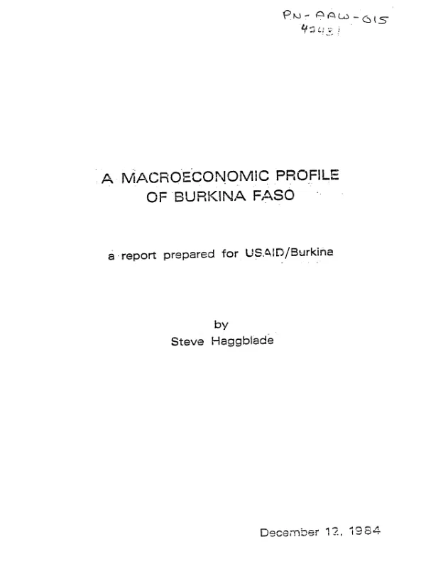 Review of community-based management of acute malnutrition (CMAM) in the post-emergency context : synthesis of lessons on integration of CMAM into national health systems -- Ethiopia, Malawi and Niger, April-June 2007