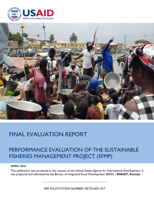 Sustainable fisheries management project : final evaluation report