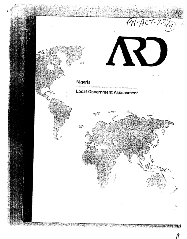 Nigeria : local government assessment