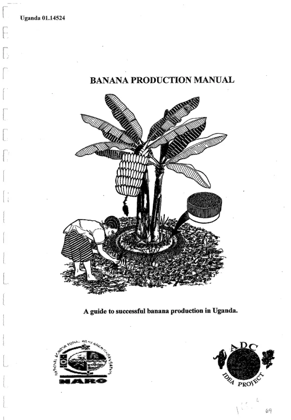 Banana production manual : a guide to successful banana production in Uganda