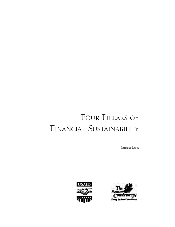 Four pillars of financial sustainability