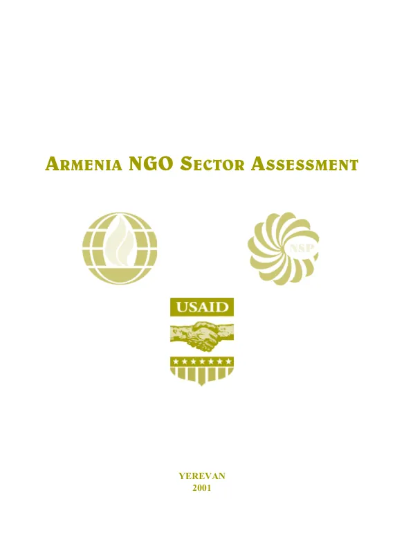 Armenia NGO sector assessment