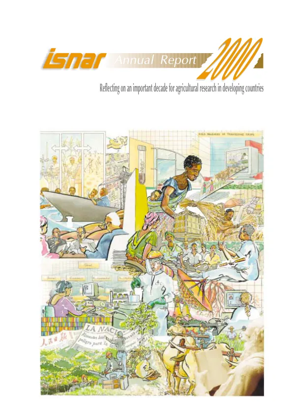 ISNAR annual report 2000 : reflecting on an important decade for agricultural research in developing countries