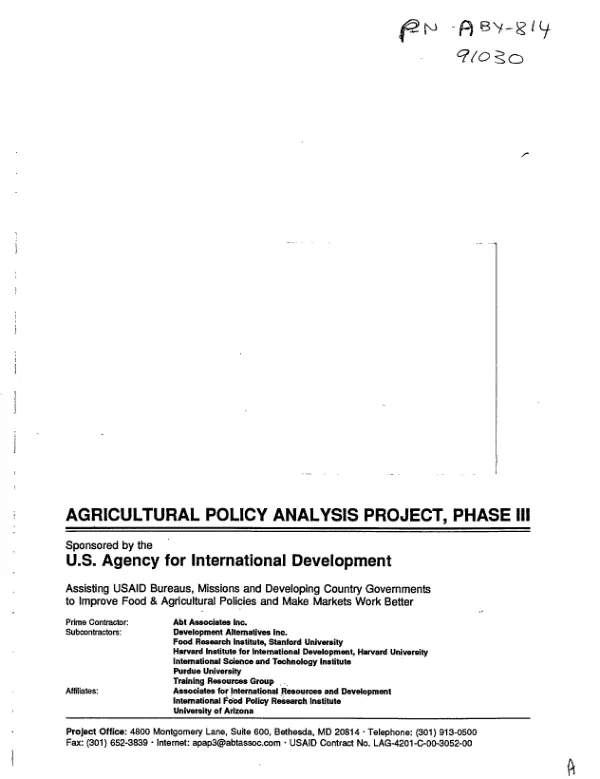 Assessment of the impact of Ethiopia"s safety net program