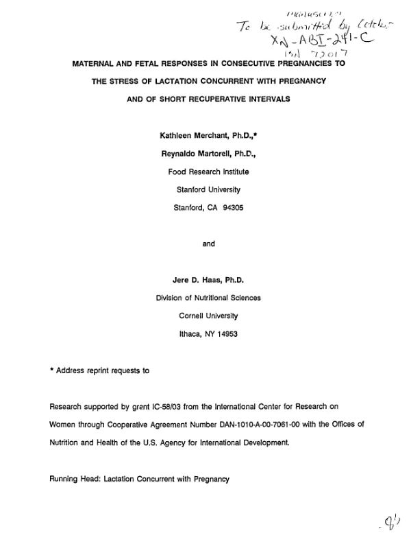 Audit of USAID"s grant to the Agricultural Research Institute (INERA) under the Burkina Faso agricultural research and training support project (no. 686-0270) from May 1, 1993 to July 31, 1995