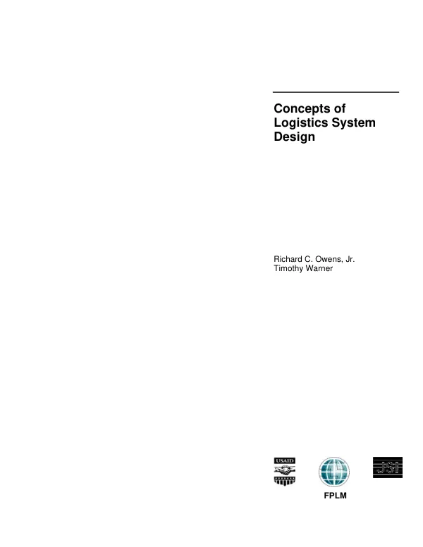 Concepts of logistics system design