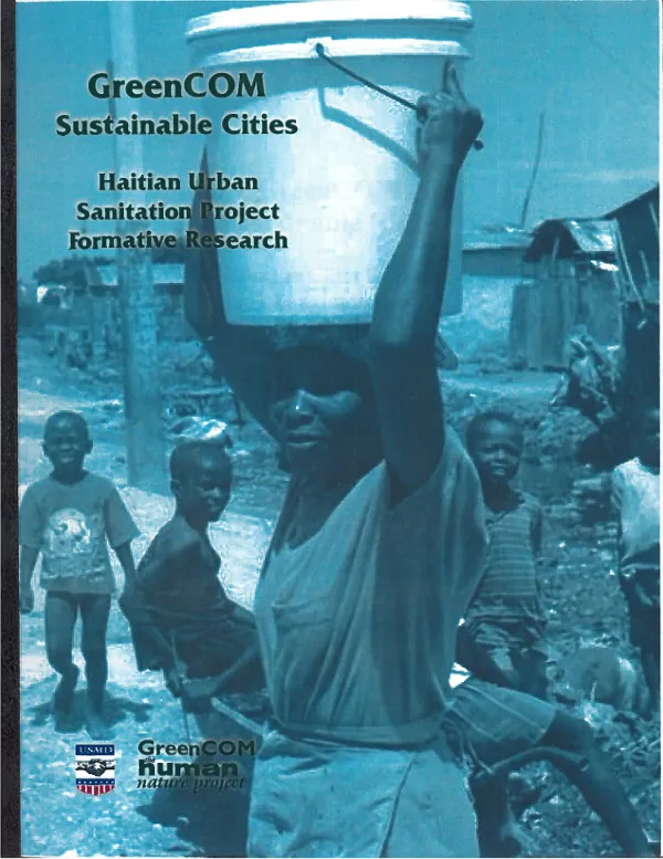 GreenCOM sustainable cities : Haitian urban sanitation project formative research