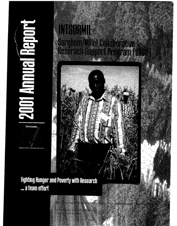 INTSORMIL 2001 annual report