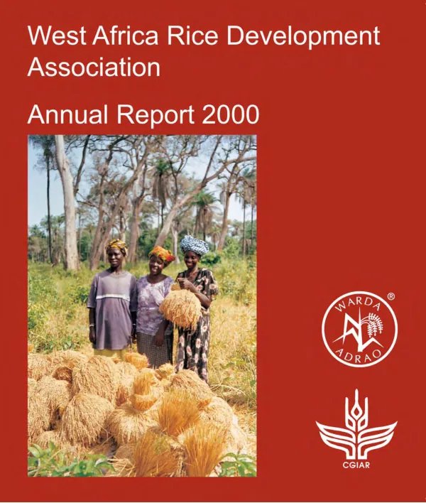 WARDA annual report 2000