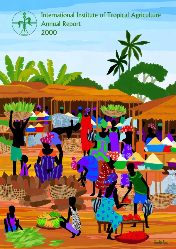 International Institute of Tropical Agriculture [IITA] : annual report 2000