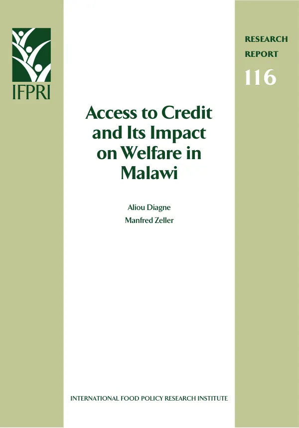 Access to credit and its impact on welfare in Malawi