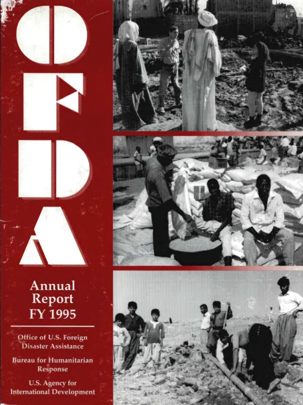 FY 1995 BHR/OFDA annual report