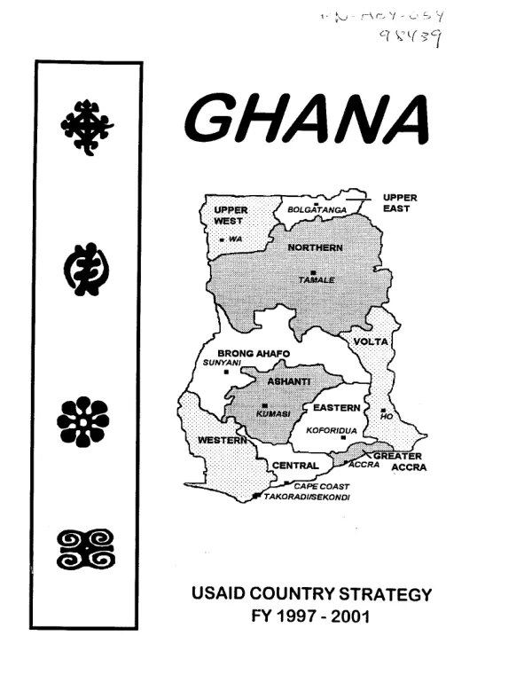 Ghana : USAID country strategy, FY 1997-2001