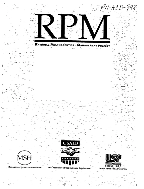 Russia : rational pharmaceutical management project -- Pskov Oblast pharmaceutical sector assessment
