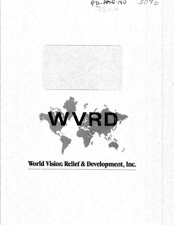 Final evaluation report : La Gonave child survival project, La Gonave Island, Haiti