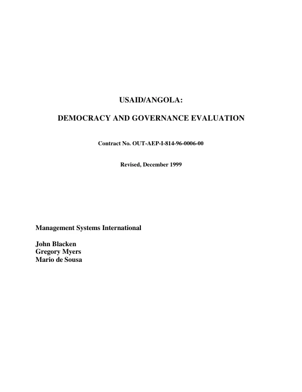 An assessment of the environmental protection project (PROMESA-5190385)