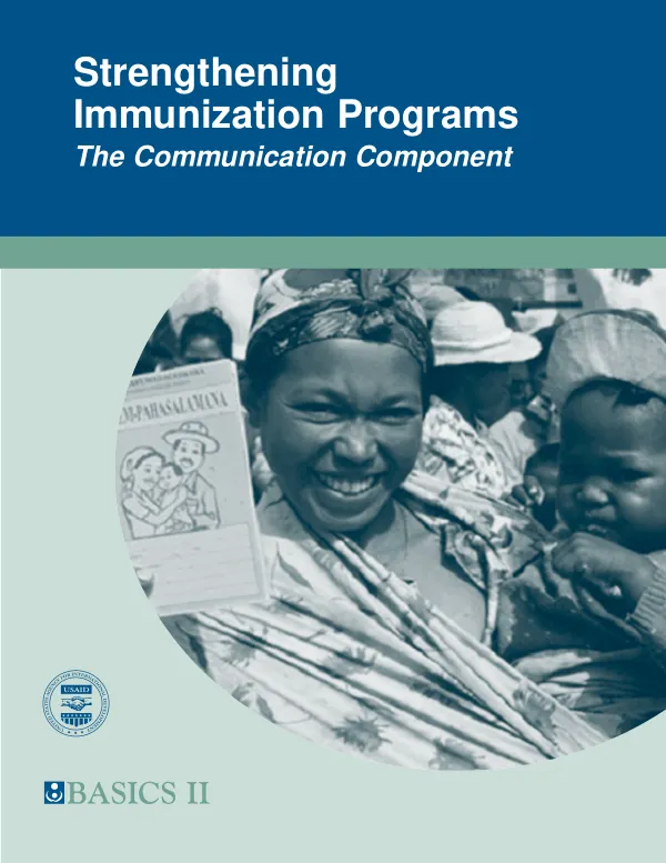 Strengthening immunization programs : the communication component