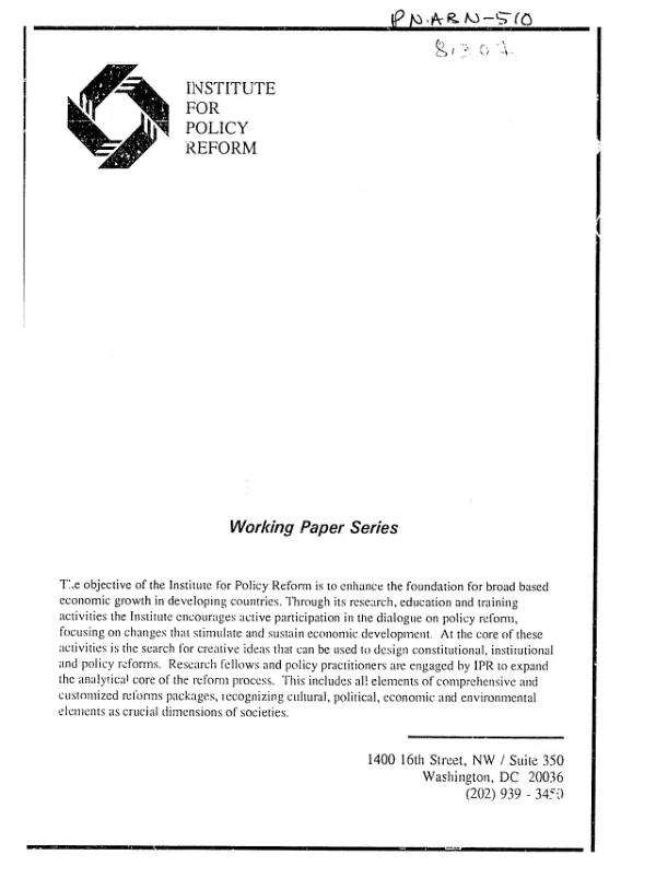 Role of education and human capital in economic development : an empirical assessment