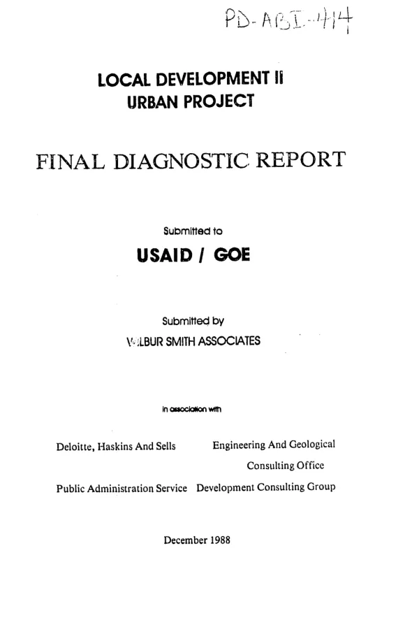 Bangladesh democracy program (BDP) assessment