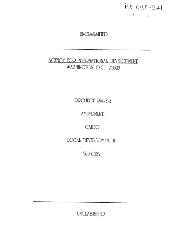 Local development II : amendment no. 4