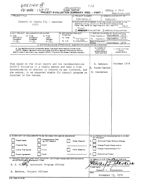 Grant no. 517-0247-G-00-2108-00 -- Pan American Development Foundation