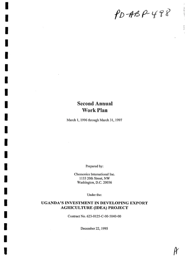 Activities for the year 1970/1971