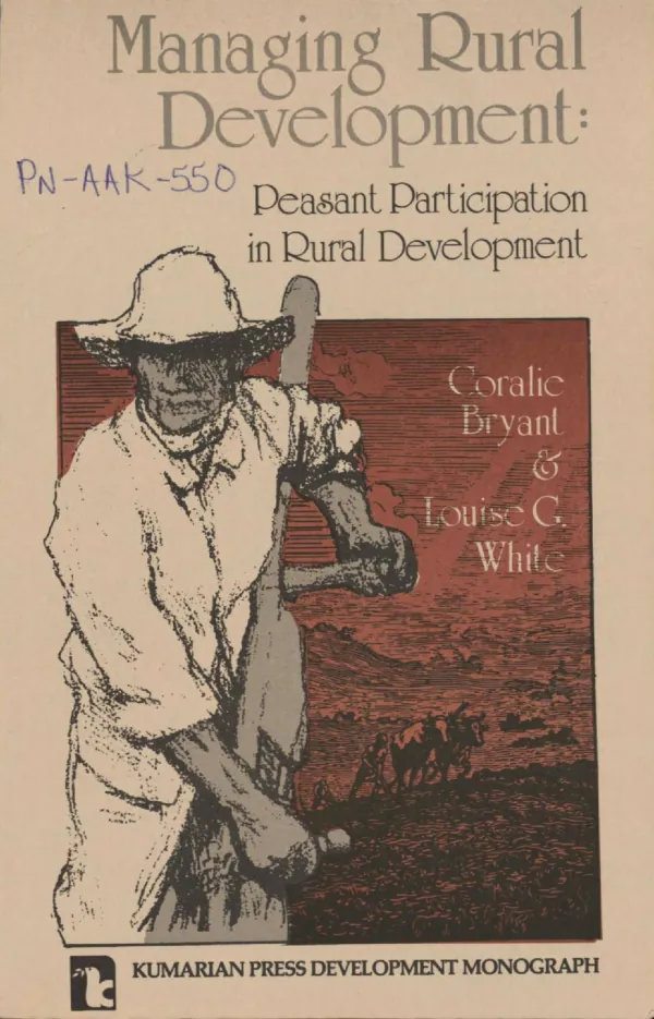 Managing rural development : peasant participation in rural development