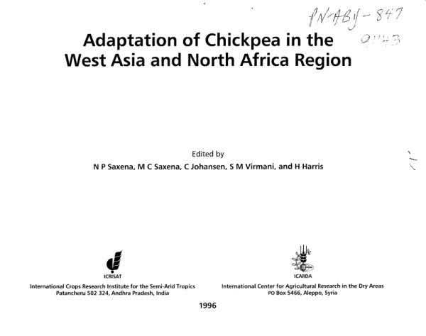 RURAL AND SELECTED DEVELOPMENT ACTIVITIES IN THE WEST BANK AND GAZA STRIP, GRANT NOS. NESA-G-1184, NE-G-1211, AND NE-G-1303