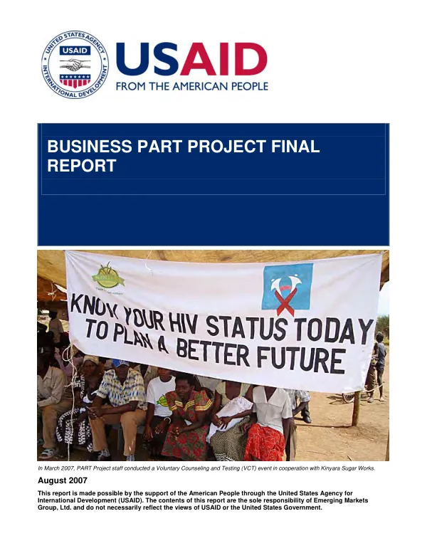 Business PART project final report