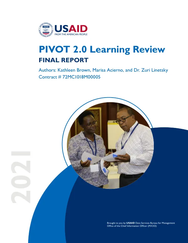 PIVOT 2.0 (2020-2021) Learning Review